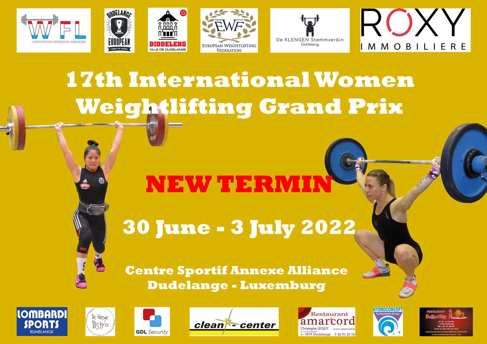 17th International Womens Weightlifting Grand Prix - 2022